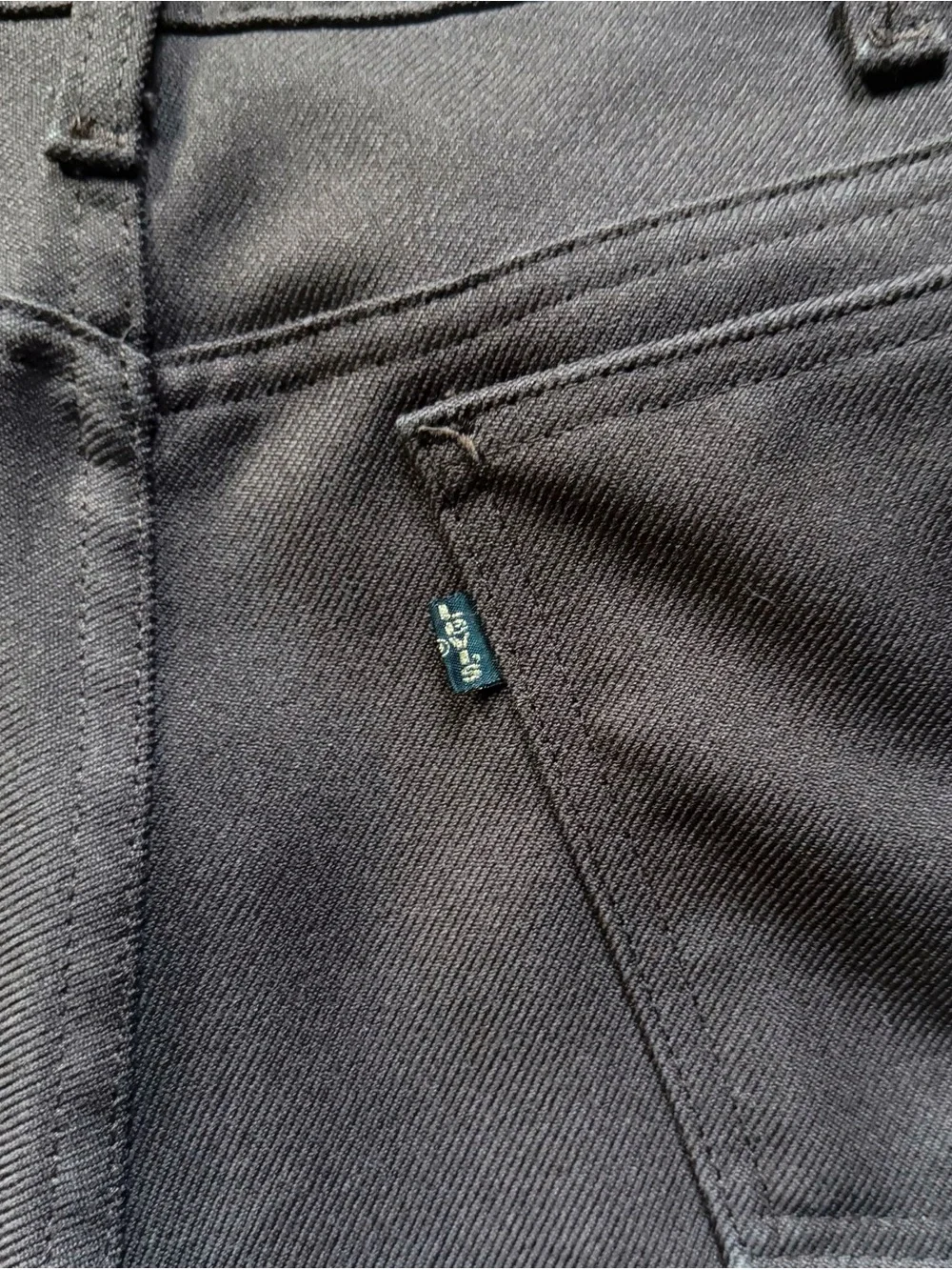 Vintage 1991 Levi’s 517 Sta-Prest Bootcut Polyester Western Trousers Pants